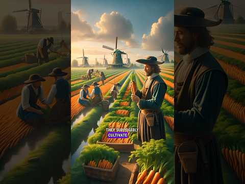 Carrots Weren't Always Orange:  When carrot start being orange? Why is a carrot orange today?