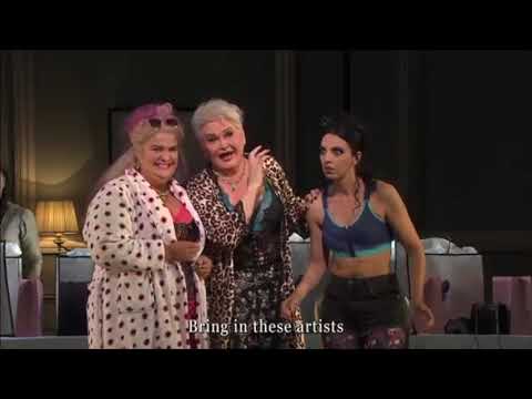 AGNES ZWIERKO / Mme de la Haltière - CENDRILLON act I (J.Massenet), 2019