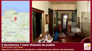 preview picture of video '2 dormitorios 1 baño Vivienda de pueblo se Vende en Castroverde, Lugo, Spain'