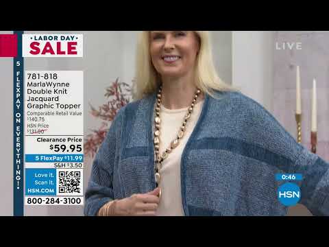 HSN | Monday Morning Markdowns - MarlaWynne Fashions 09.05.2022 - 10 AM