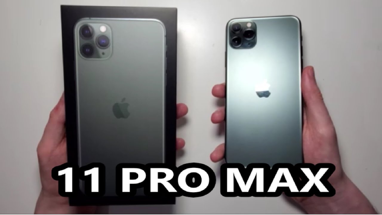 iPhone 11 Pro Max Unboxing- Unlocked Midnight Green