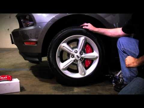 MGP 2011 Mustang Caliper Cover Installation