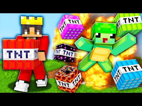 Blasting Friends with Super TNT in Minecraft!