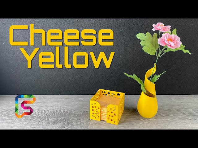 SpiderMaker Matte PLA (Cheese Yellow) 3D Filament...