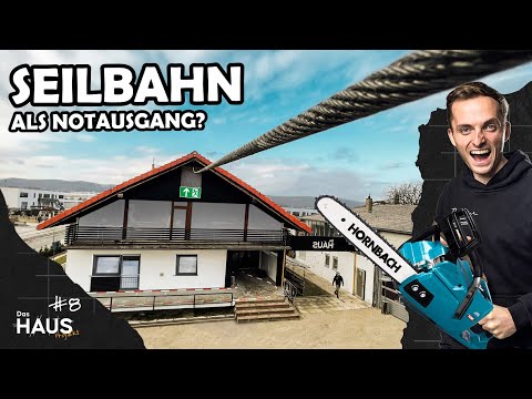 Wir bauen eine SEILBAHN aus unserem HAUS | Das Haus Projekt - Folge 8