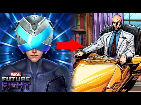 PROFESSOR X is getting his CLASSIC uniform LOOK!! my childhood dad lmao - Marvel Future Fight