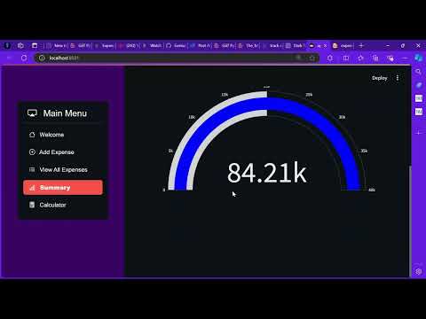 Streamlit Ft Python Expense Tracker