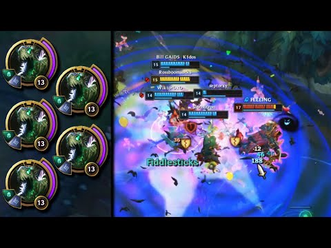 Fiddlesticks One For All but I hope you enjoy being CC'd for 18 seconds straight lol