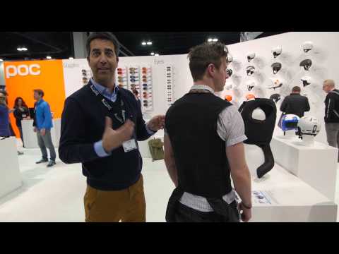 SIA 2015: POC Inflatable Back Protector Prototype - Skiis & Biikes