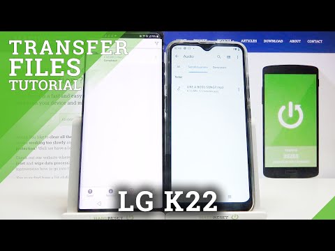How to Transfer Files From Android Device to LG K22