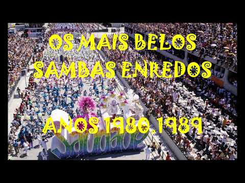 OS MAIS BELOS SAMBAS ENREDOS DOS ANOS 80
