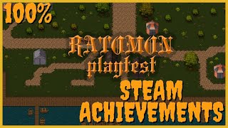 RATOMON Playtest [100% Achievement Playthrough, No Commentary]