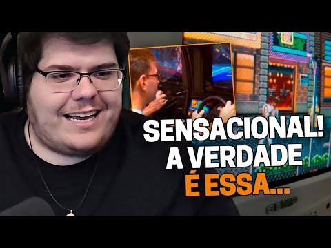 CASIMIRO REAGE: BRKsEDU FAZ TOUR PELA CASA DO VIDEO GAME | Cortes do Casimito