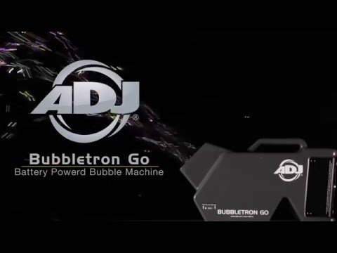 Eliminator Lighting BUBBLETRON EX GO Battery Powered Rechargeable Bubble Machine + Fluid image 17