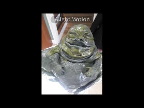Jabba The Hutt sculpture process