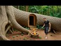 100 Days Solo Bushcraft Survival Building A Treehouse In The Rainforest