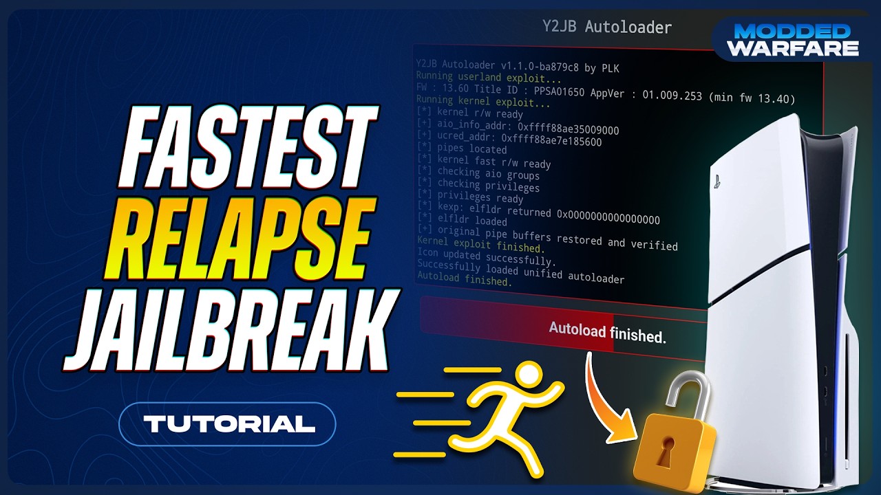 Fastest PS5 Jailbreak method yet with Y2JB Update!