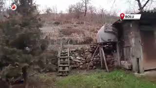 Bolu’da Heyelan Nedeniyle 3 Ev Boşaltıldı