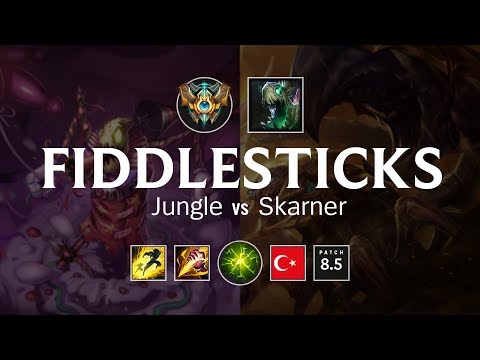 Fiddlesticks Jungle vs Skarner - TR Challenger Patch 8.5