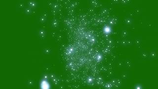 Green Screen particle stars Effects part 7