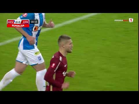 REZUMAT: Universitatea Craiova - CFR Cluj 2-0. Campioana, două eşecuri la rând