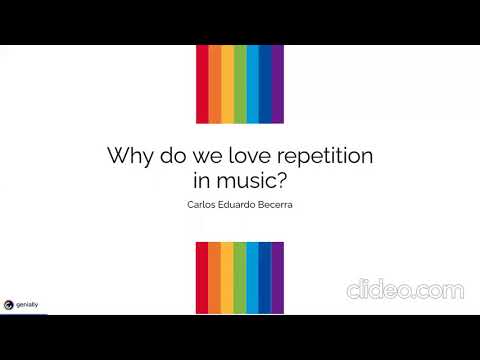Why do we love repetition in music?