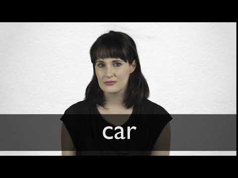 How to pronounce CAR in British English