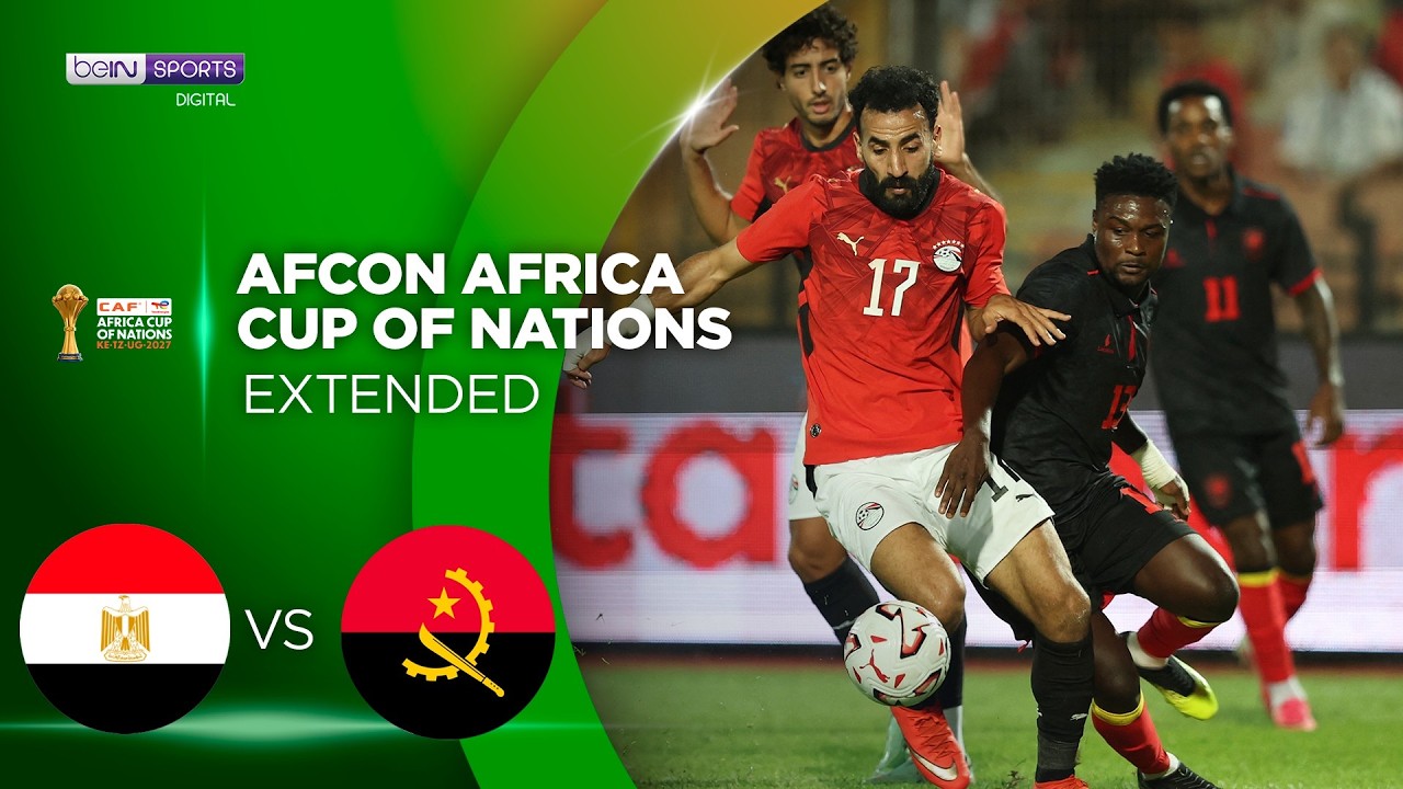 Egypt vs Angola | EXTENDED HIGHLIGHTS 2027 AFCON Qualifiers | 09/25/2026 | beIN SPORTS USA