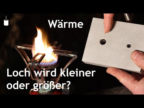 Thermal expansion: Will the hole get bigger or smaller?