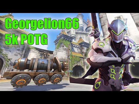 Georgelion66 4600 Peak Genji - Pro Overwatch Gameplay Season 19