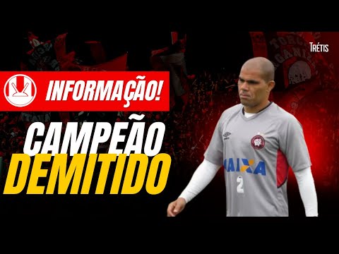 CAMPEÃO BRASILEIRO É DEMITIDO DA BASE DO FURACÃO!