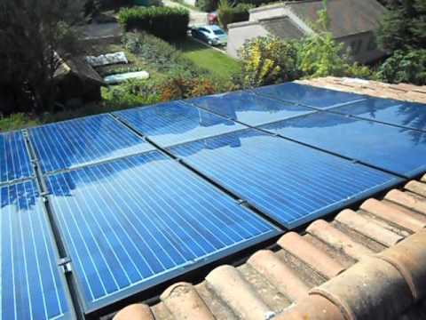 Installation of solar photovoltaic panels 3kWp Centrosolar Vision