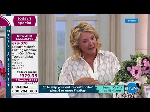 HSN | Paper Crafting featuring Cricut 07.16.2019 - 02 AM