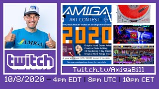10/8/2020 Commodore Amiga - Impromptu Creative Art Stream with Special Appearance from 10MARC!