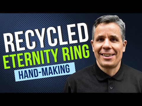 🔥 Crafting Magic: Watch Us Create a Dazzling Diamond Half Eternity Ring! 💎✨