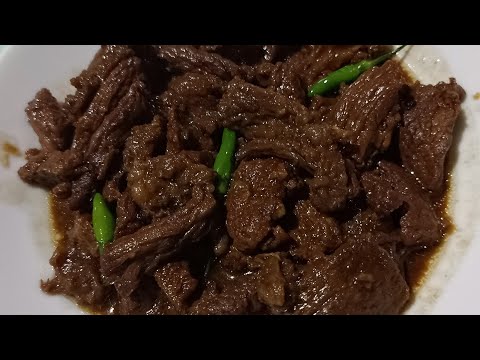 Adobong baka/beef adobo/easyway