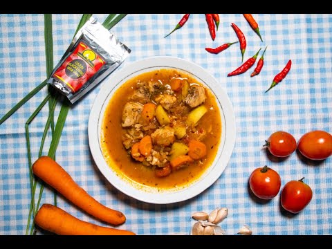 Cajun spiced fish stew