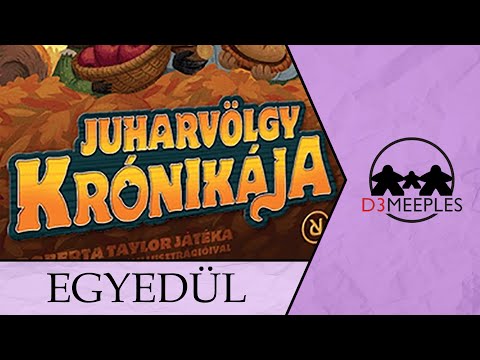 EGYSZEMÉLYES JÁTÉK: JUHARVÖLGY KRÓNIKÁJA - d3meeples