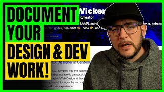 Build a bullet proof portfolio... document your work as a designer/developer!