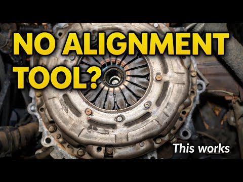 Clutch Installation Trick – Align a Clutch WITHOUT an Alignment Tool - ALL MAKES