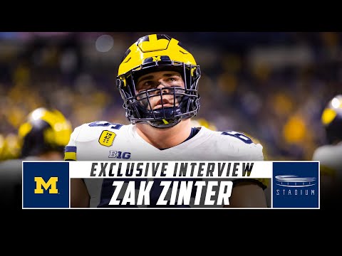 Michigan OL Zak Zinter Discusses the Wolverines' Rivalry With Ohio State | Stadium