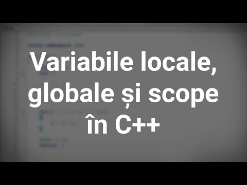 Variabile locale, globale și scope în C++ | nuezit.ro