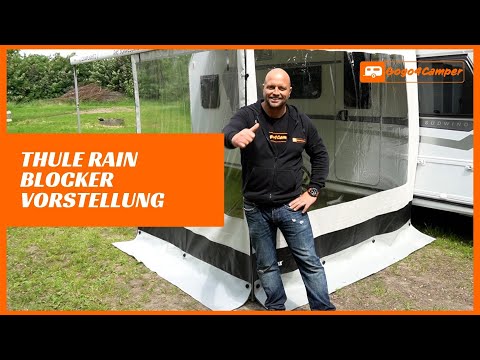 Thule Rain Blocker - Awning becomes an awning for caravans & motorhomes [measure correctly, set up]