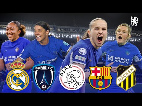 ???? WOMEN'S CHAMPIONS LEAGUE so far! | Chelsea vs Real Madrid, Barcelona & more! | Football Livestream