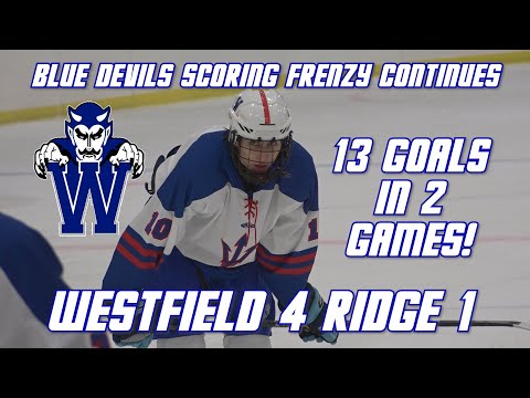Westfield 4 Ridge 1 | Ice Hockey Highlights