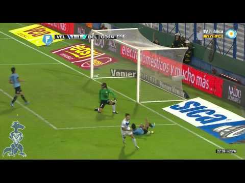 GOL HD | Velez 3 Vs Belgrano 1 | T Final 2014 - Fecha 07 | M ZARATE