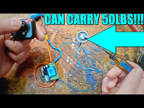 DIY Remote CONTROLLED DRONE Payload Drop Device