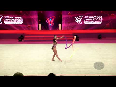 UCHIDA Katherine (CAN) - 2021 Rhythmic Worlds, Kitakyushu (JPN) - Qualifications Ribbon