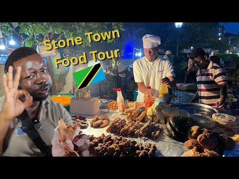 INSANE STREET FOOD Tour in ZANZIBAR | STONE TOWN