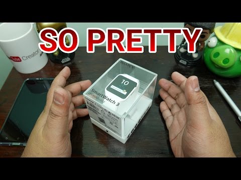 The Most Attractive Sony Packaging (SmartWatch 3 Unboxing)